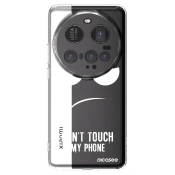 Picasee silikonski prozorni ovitek za Xiaomi 15 Ultra - Don't Touch My Phone