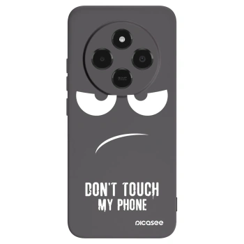 Picasee silikonski črni ovitek za Xiaomi Poco C75 - Don't Touch My Phone