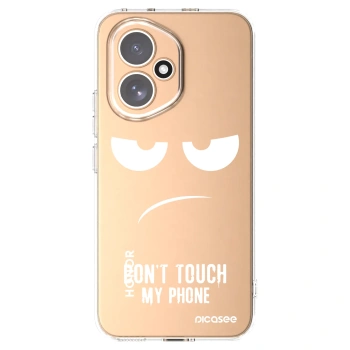 Picasee silikonski prozorni ovitek za Honor 400 5G - Don't Touch My Phone