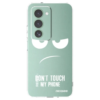 Picasee silikonski prozorni ovitek za Xiaomi Redmi 15 5G - Don't Touch My Phone