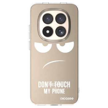 Picasee silikonski prozorni ovitek za Xiaomi Redmi Note 15 Pro 4G - Don't Touch My Phone