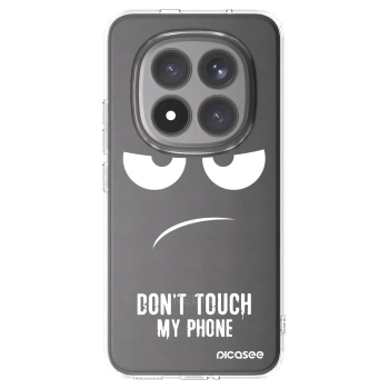 Picasee silikonski prozorni ovitek za Xiaomi Redmi Note 15 Pro+ - Don't Touch My Phone