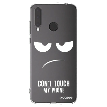 Picasee silikonski prozorni ovitek za Honor 20 Lite - Don't Touch My Phone