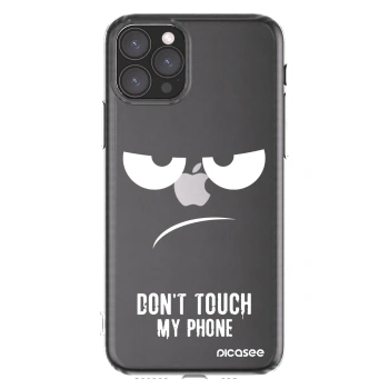 Picasee silikonski prozorni ovitek za Apple iPhone 11 Pro - Don't Touch My Phone
