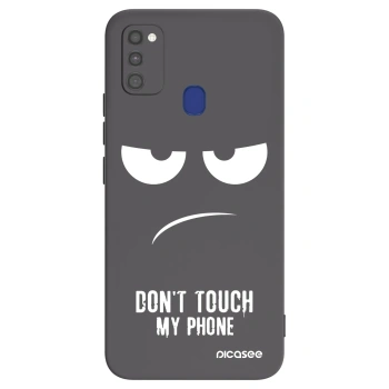 Ovitek za Samsung Galaxy M21 M215F - Don't Touch My Phone