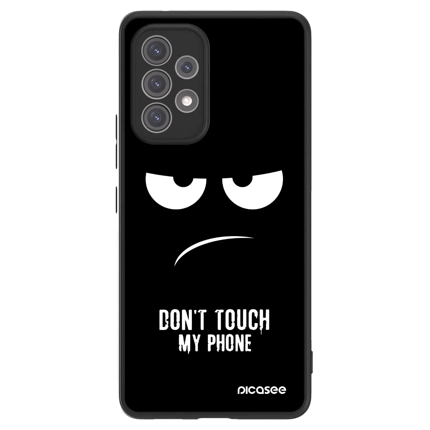 Picasee ULTIMATE CASE za Samsung Galaxy A52 5G A525F - Don't Touch My Phone