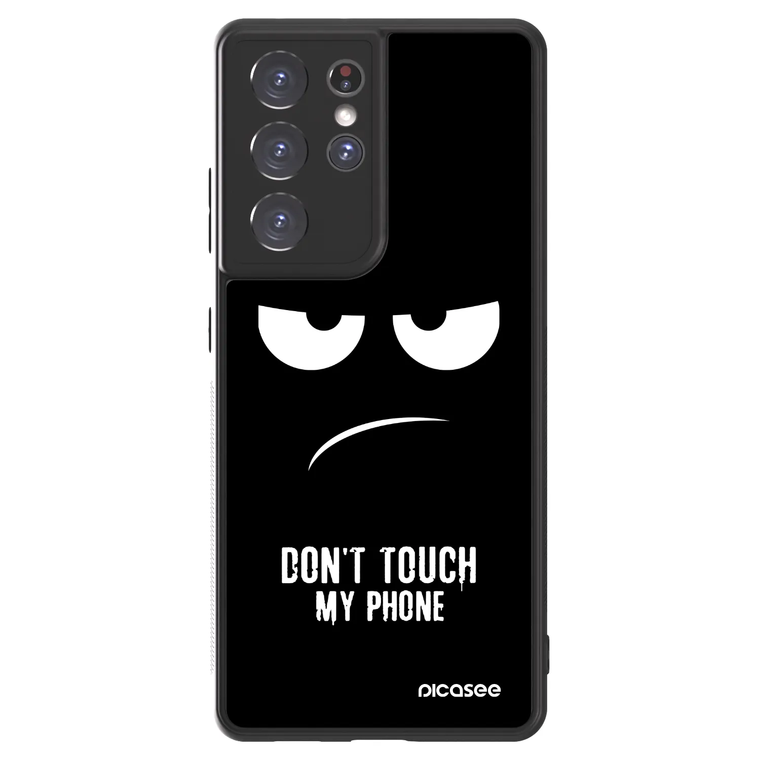 Picasee ULTIMATE CASE za Samsung Galaxy S21 Ultra 5G G998B - Don't Touch My Phone