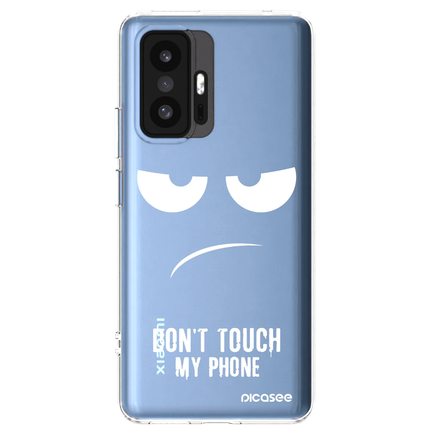 Picasee silikonski prozorni ovitek za Xiaomi 11T - Don't Touch My Phone