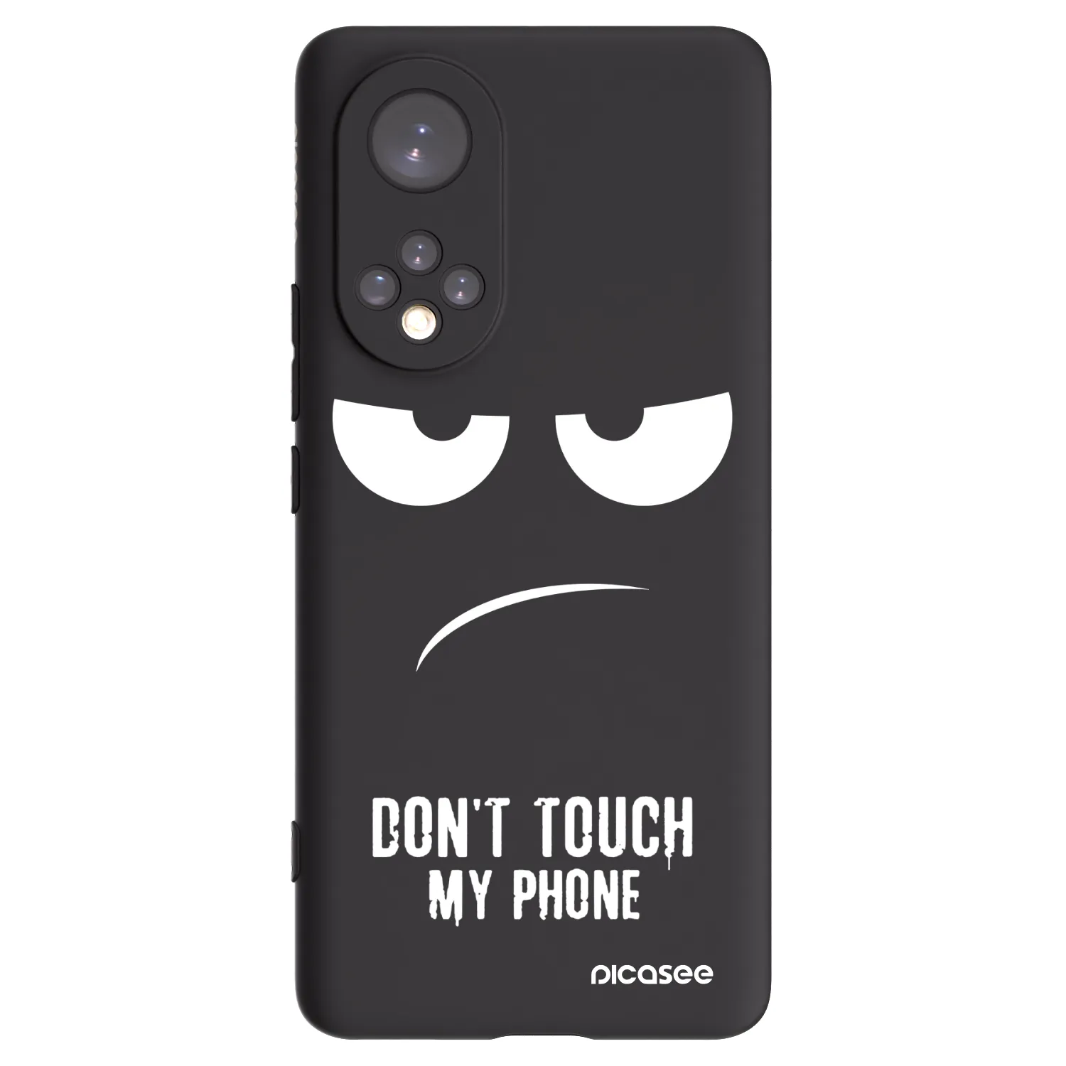 Picasee silikonski črni ovitek za Huawei Nova 9 - Don't Touch My Phone