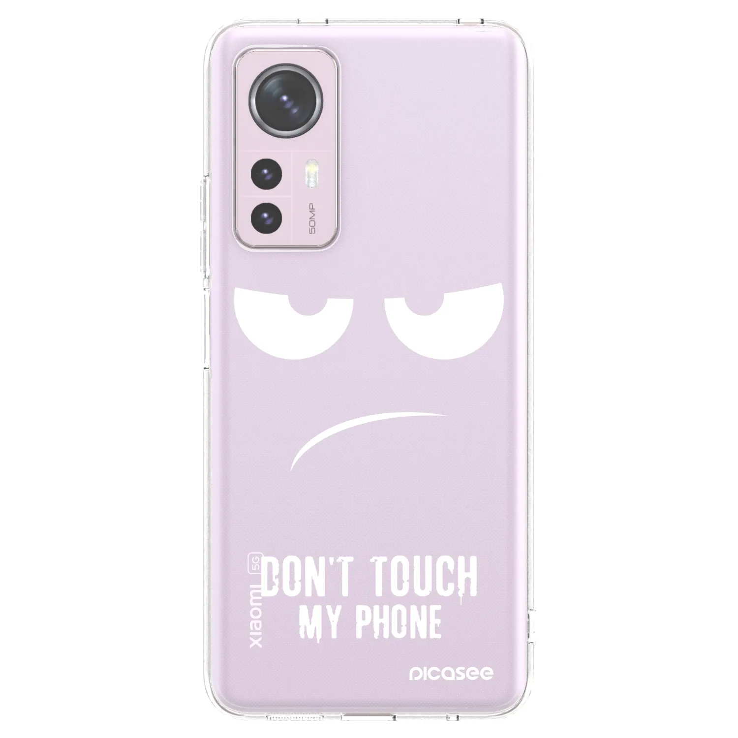 Picasee silikonski prozorni ovitek za Xiaomi 12 - Don't Touch My Phone