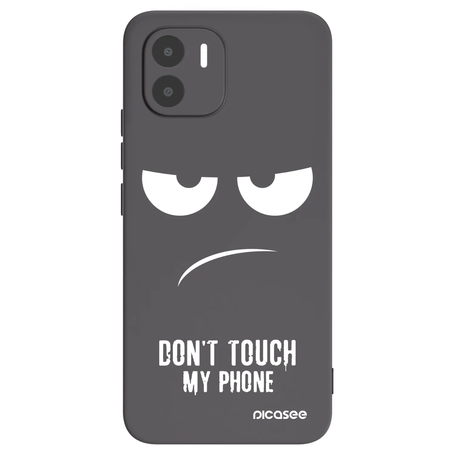 Picasee silikonski črni ovitek za Xiaomi Redmi A1 - Don't Touch My Phone