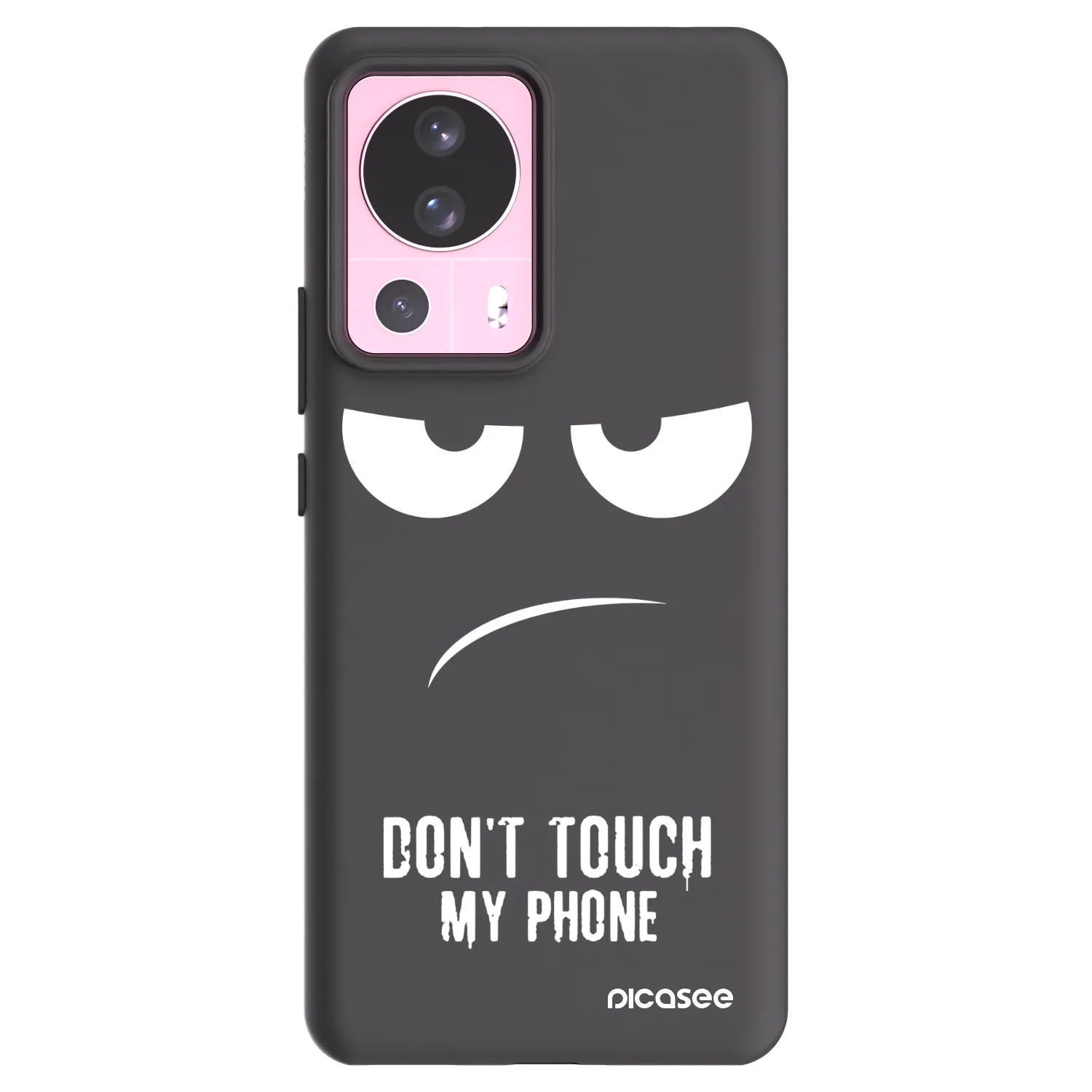 Picasee silikonski črni ovitek za Xiaomi 13 Lite - Don't Touch My Phone