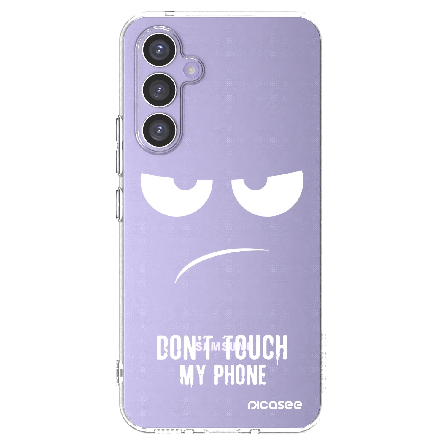 Picasee silikonski prozorni ovitek za Samsung Galaxy A54 5G A546B - Don't Touch My Phone
