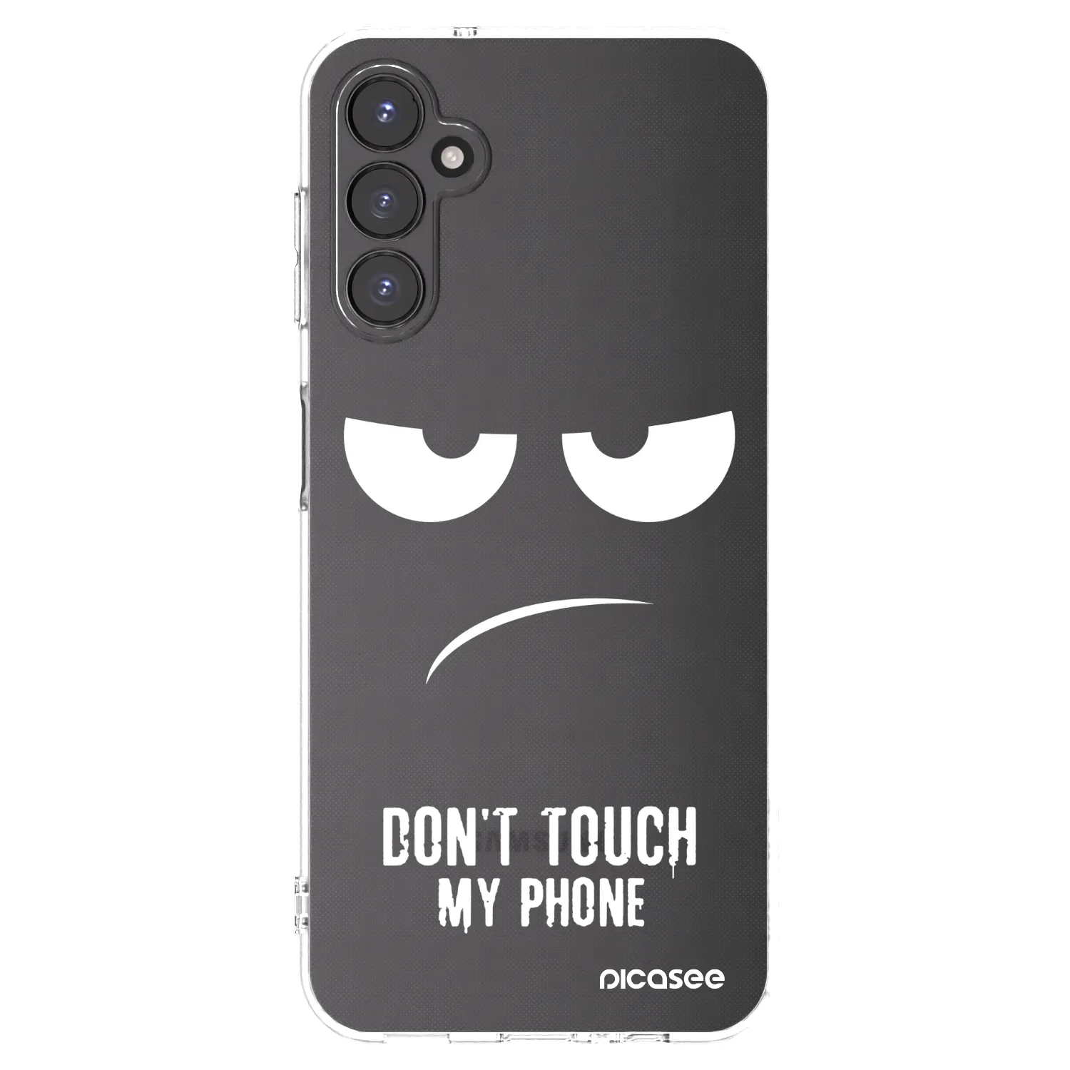 Picasee silikonski prozorni ovitek za Samsung Galaxy A14 5G A146P - Don't Touch My Phone