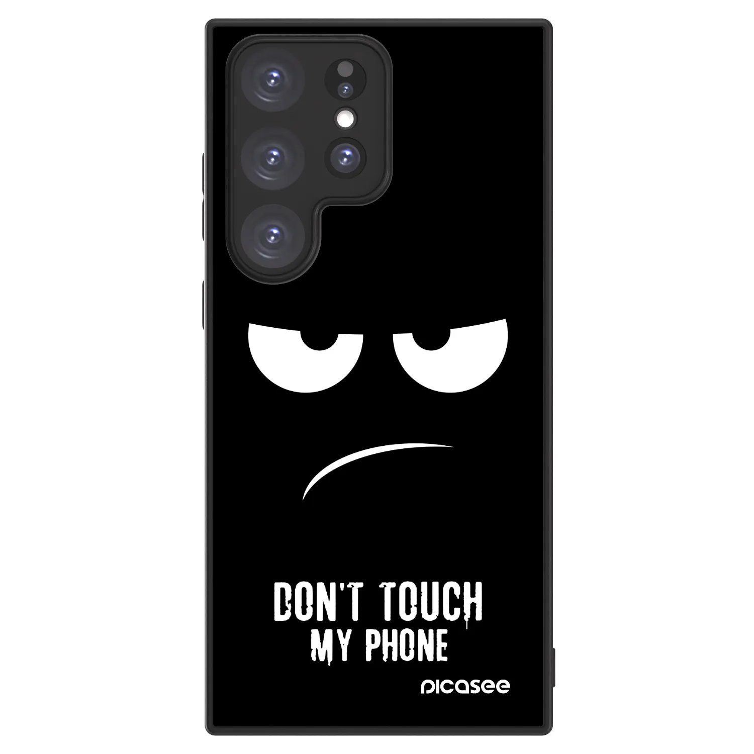 Picasee ULTIMATE CASE PowerShare za Samsung Galaxy S23 Ultra 5G - Don't Touch My Phone