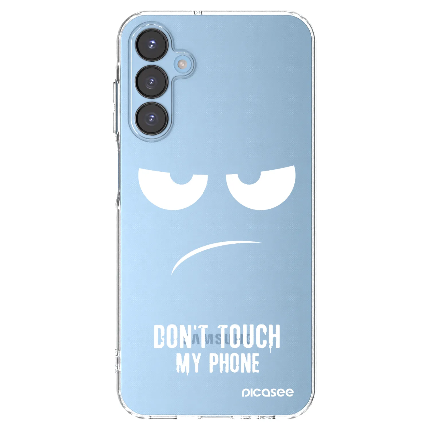Picasee silikonski prozorni ovitek za Samsung Galaxy A15 A156B 5G - Don't Touch My Phone