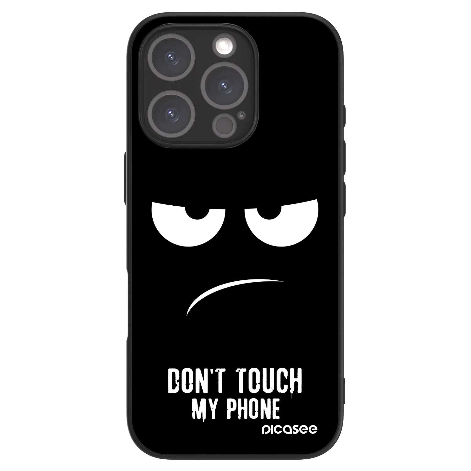 Picasee ULTIMATE CASE MagSafe za Apple iPhone 16 Pro - Don't Touch My Phone