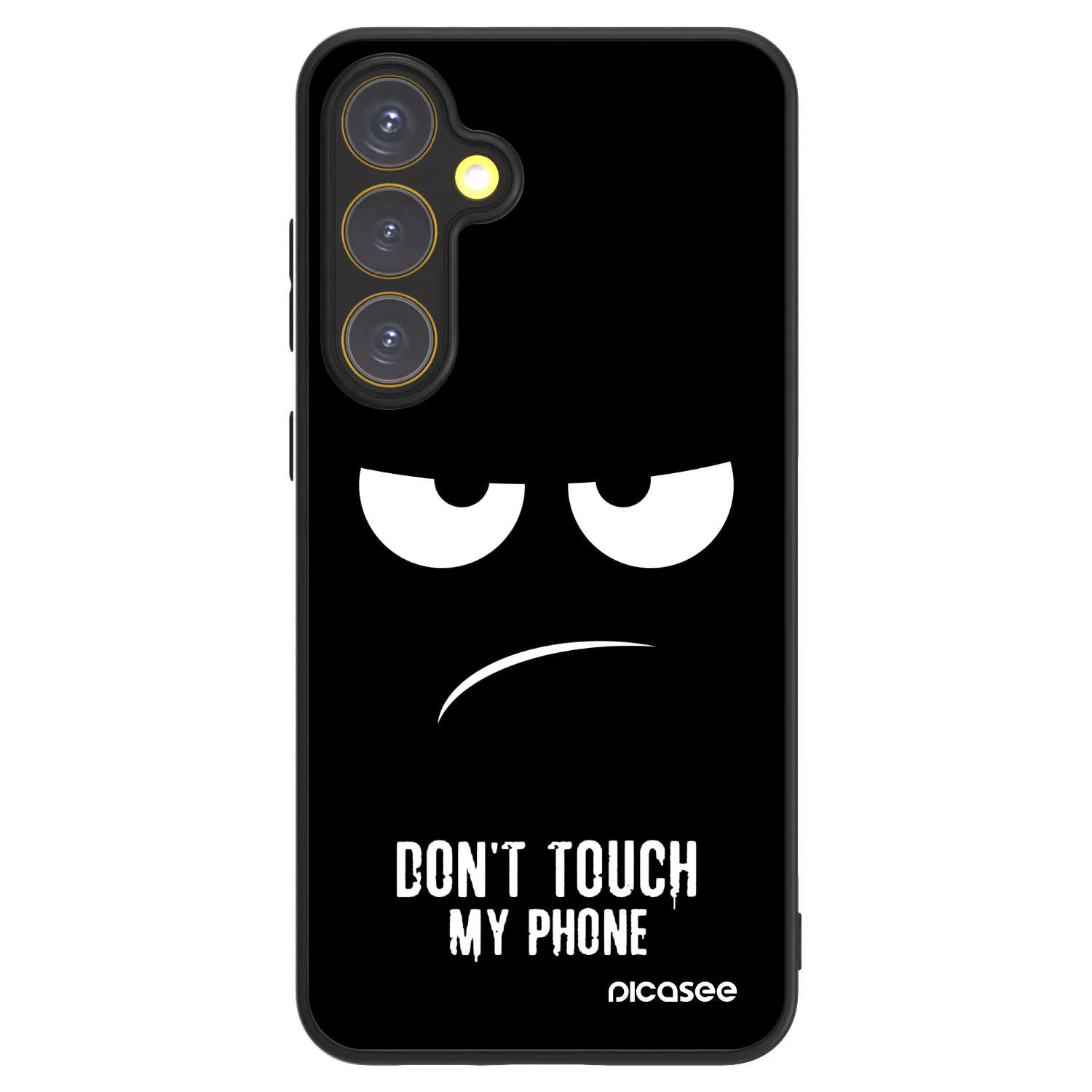 Picasee ULTIMATE CASE PowerShare za Samsung Galaxy S24 FE S721B - Don't Touch My Phone