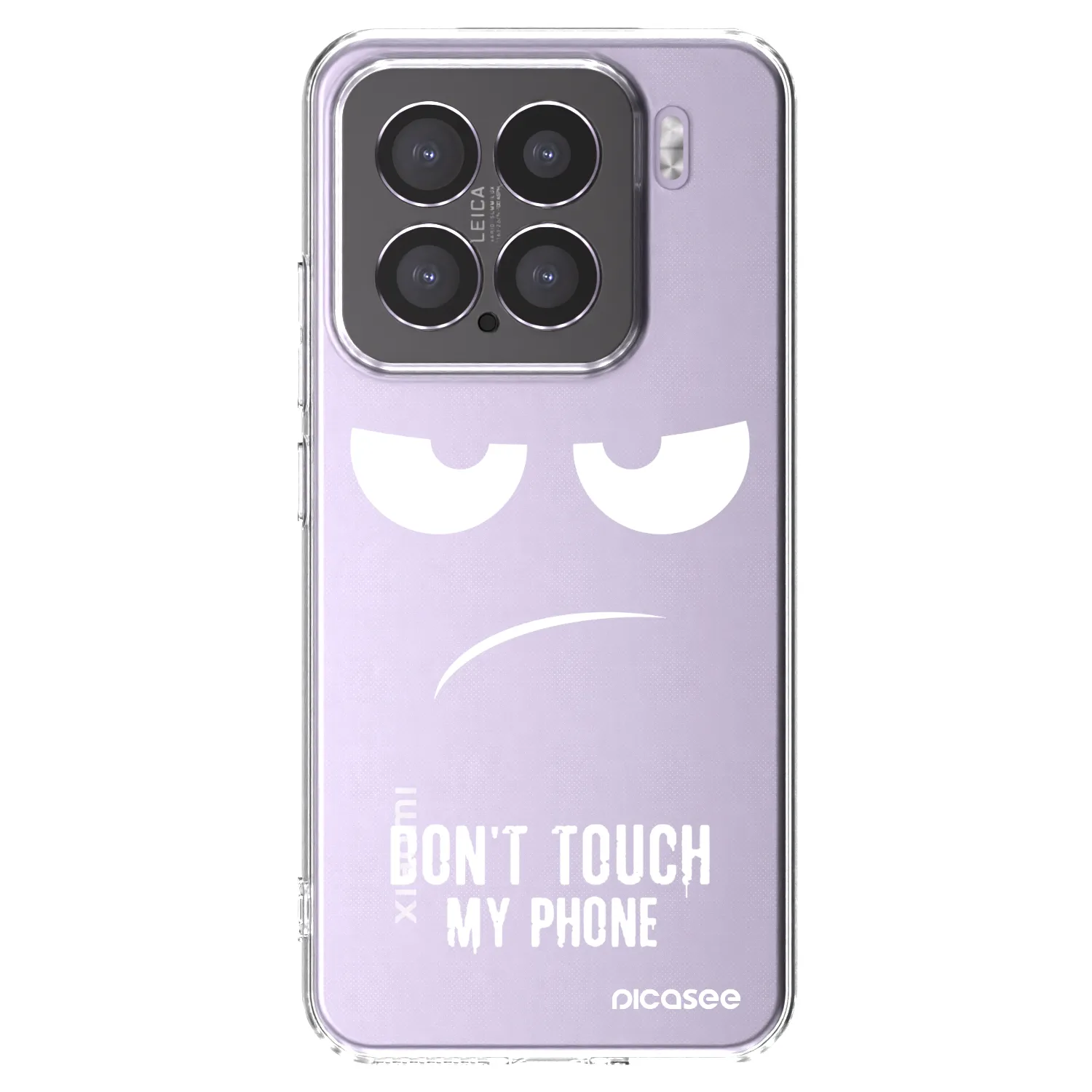 Picasee silikonski prozorni ovitek za Xiaomi 15 - Don't Touch My Phone