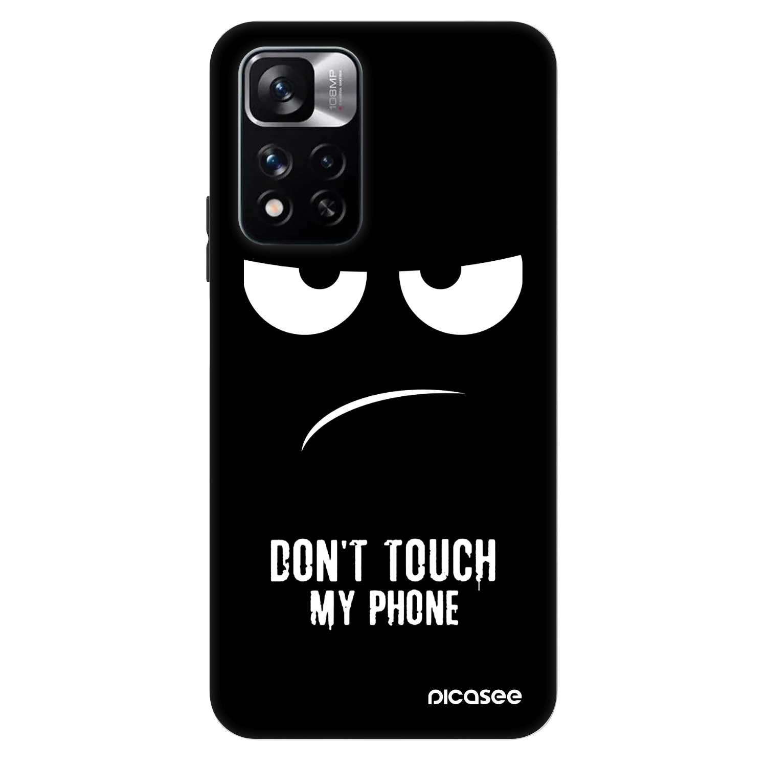 Picasee Fashion Case za Xiaomi Redmi Note 11 Pro 5G - Don't Touch My Phone