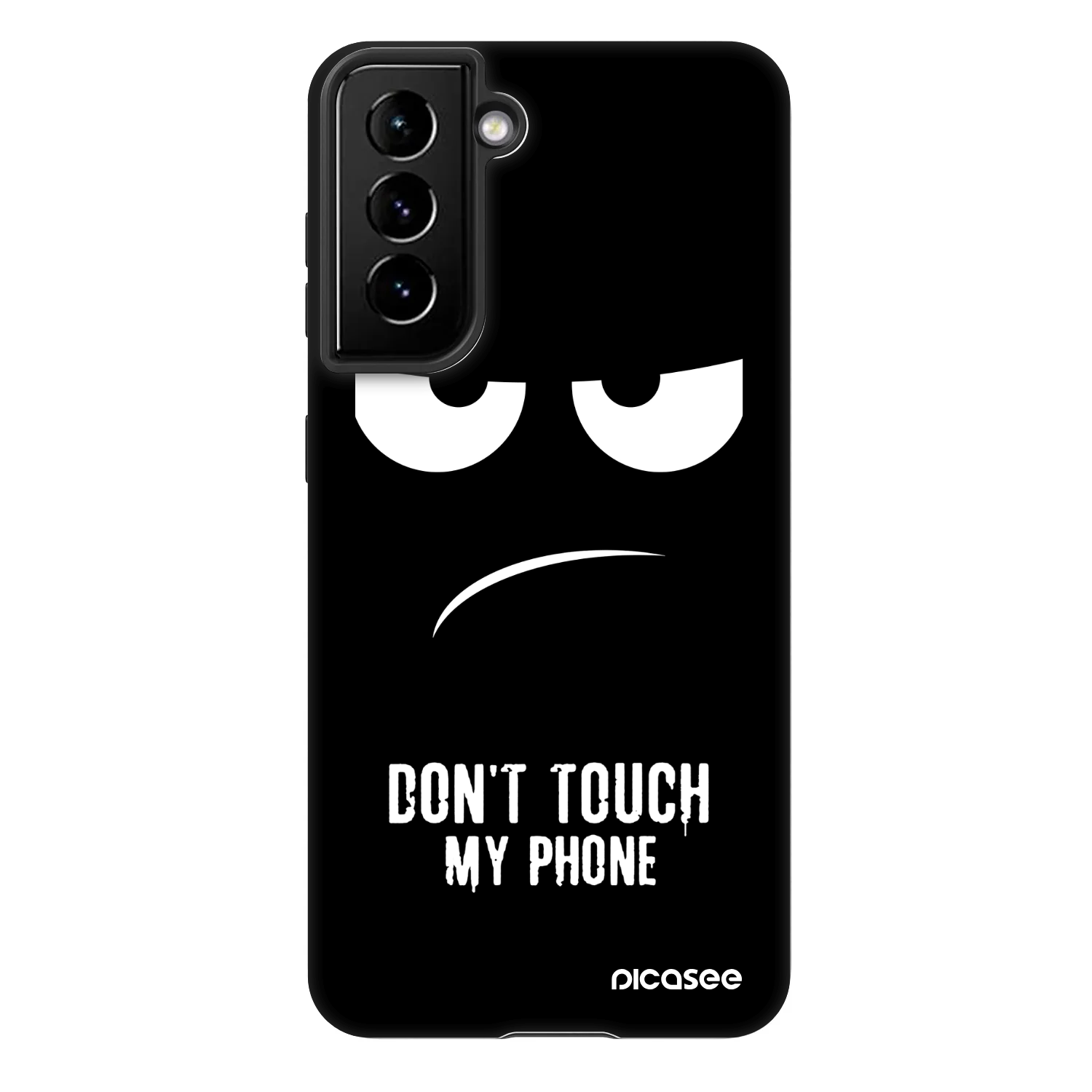 Picasee Fashion Case za Samsung Galaxy S21 FE 5G - Don't Touch My Phone