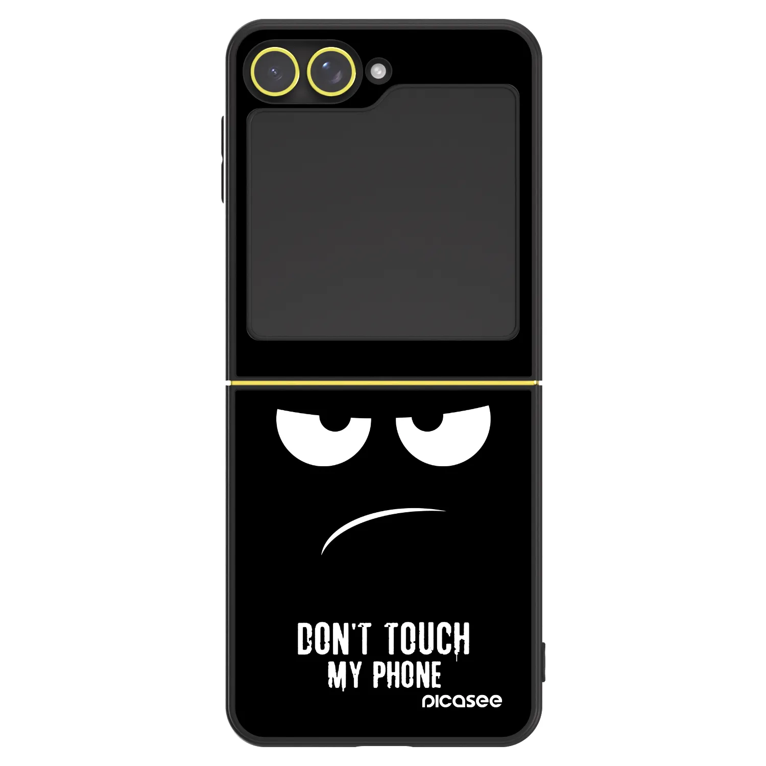 Picasee ULTIMATE CASE za Samsung Galaxy Z Flip7 FE 5G - Don't Touch My Phone