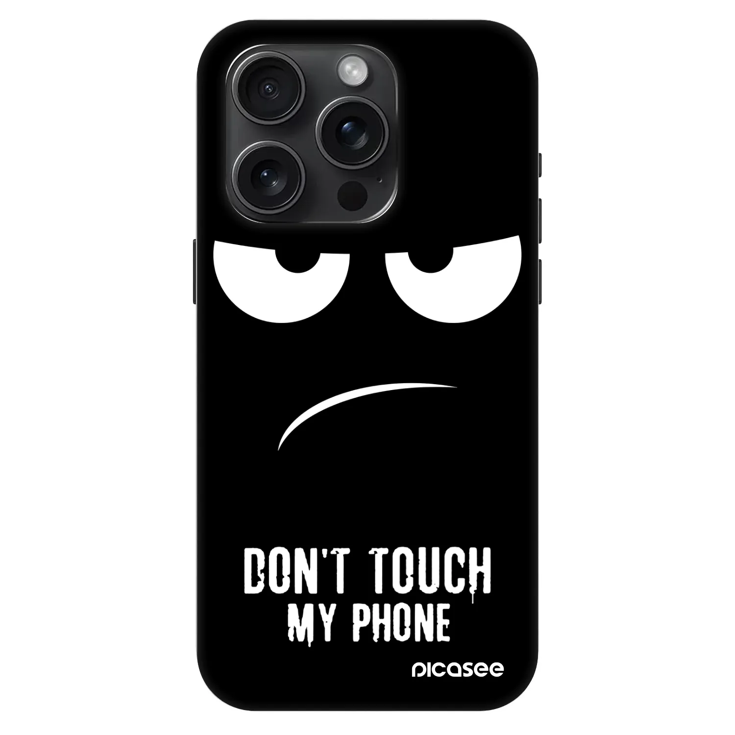 Picasee Fashion Case MagSafe za Apple iPhone 15 Pro - Don't Touch My Phone