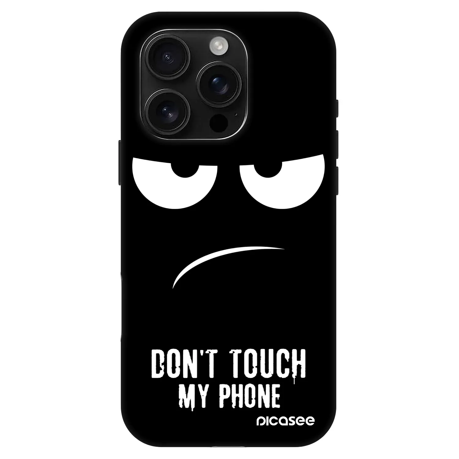 Picasee Fashion Case MagSafe za Apple iPhone 16 Pro - Don't Touch My Phone