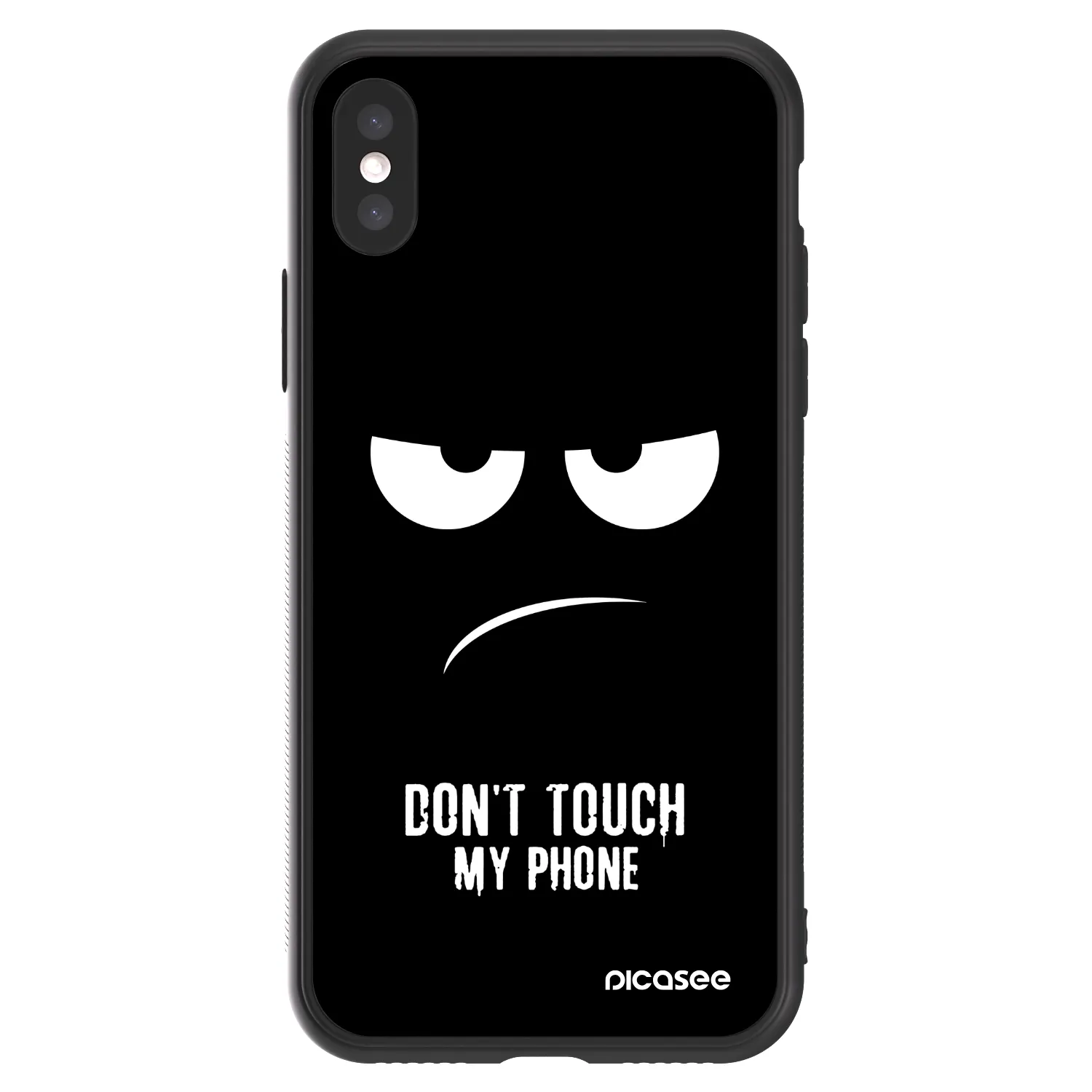 Picasee ULTIMATE CASE za Apple iPhone X/XS - Don't Touch My Phone