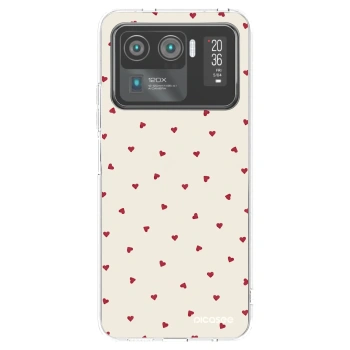Picasee silikonski prozorni ovitek za Xiaomi Mi 11 Ultra - Little Love
