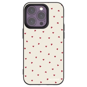Picasee silikonski črni ovitek za Apple iPhone 14 Pro - Little Love