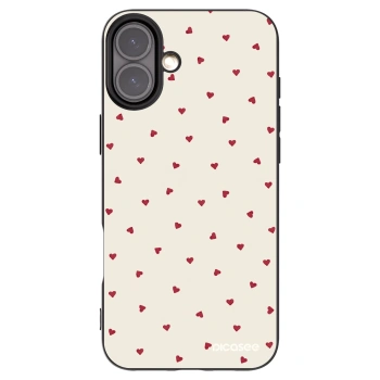 Picasee silikonski črni ovitek za Apple iPhone 16 Plus - Little Love