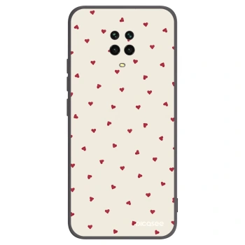Picasee silikonski črni ovitek za Xiaomi Redmi Note 9 Pro - Little Love