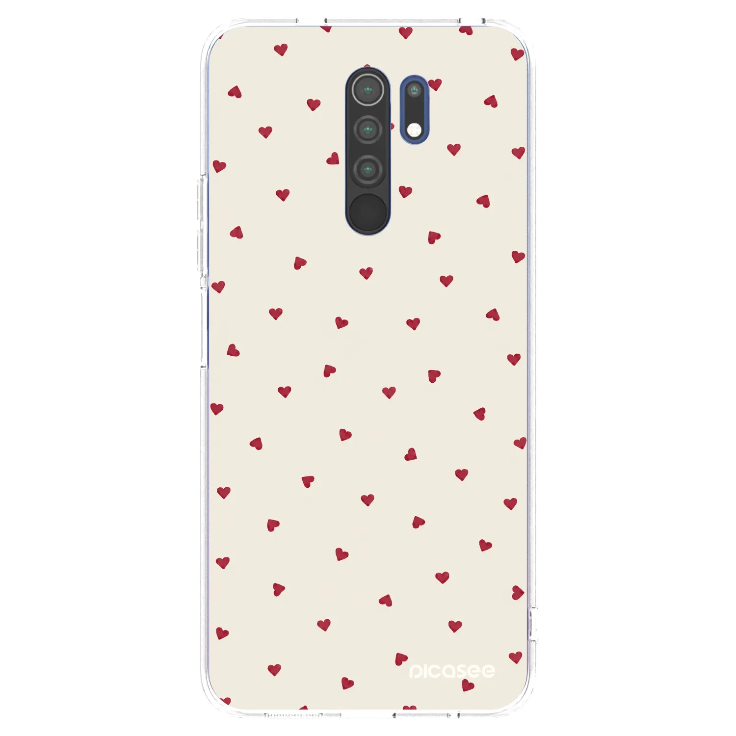 Picasee silikonski prozorni ovitek za Xiaomi Redmi 9 - Little Love