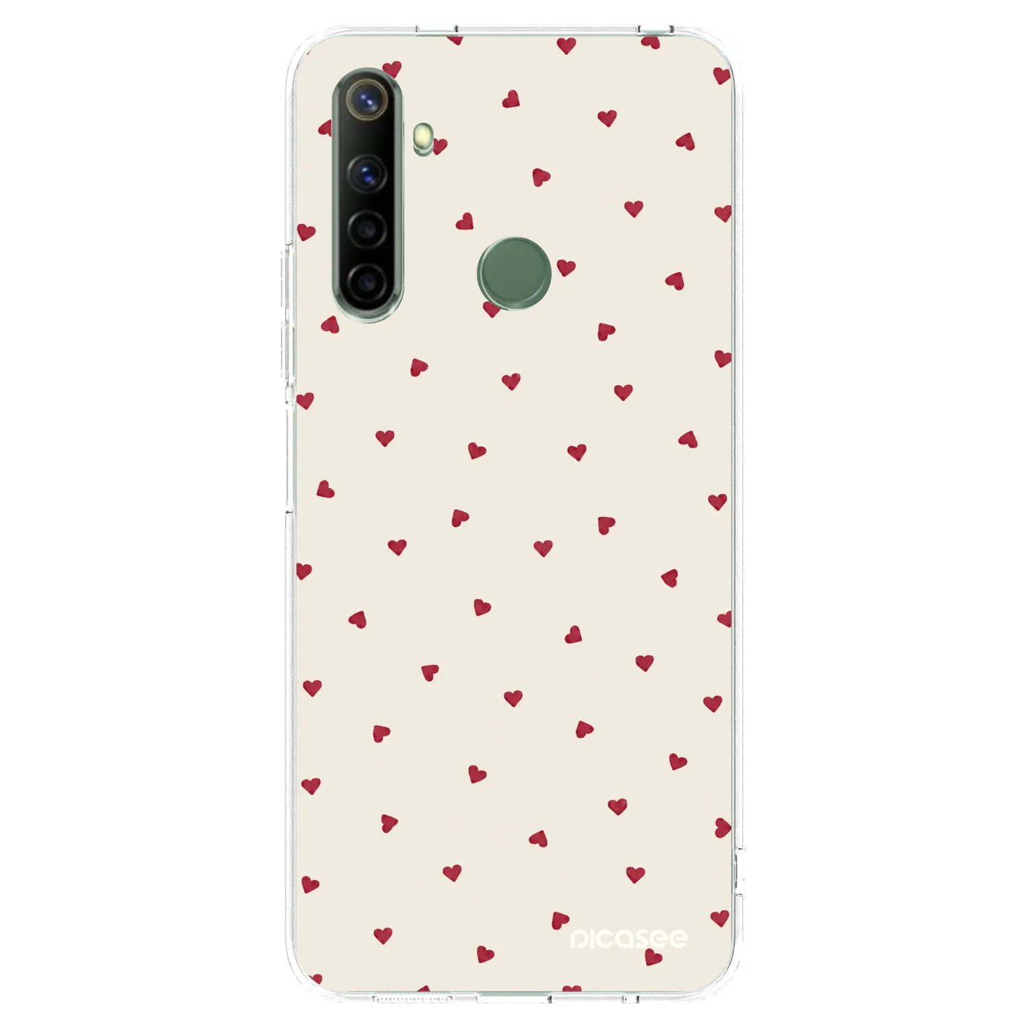 Picasee silikonski prozorni ovitek za Realme 6i - Little Love