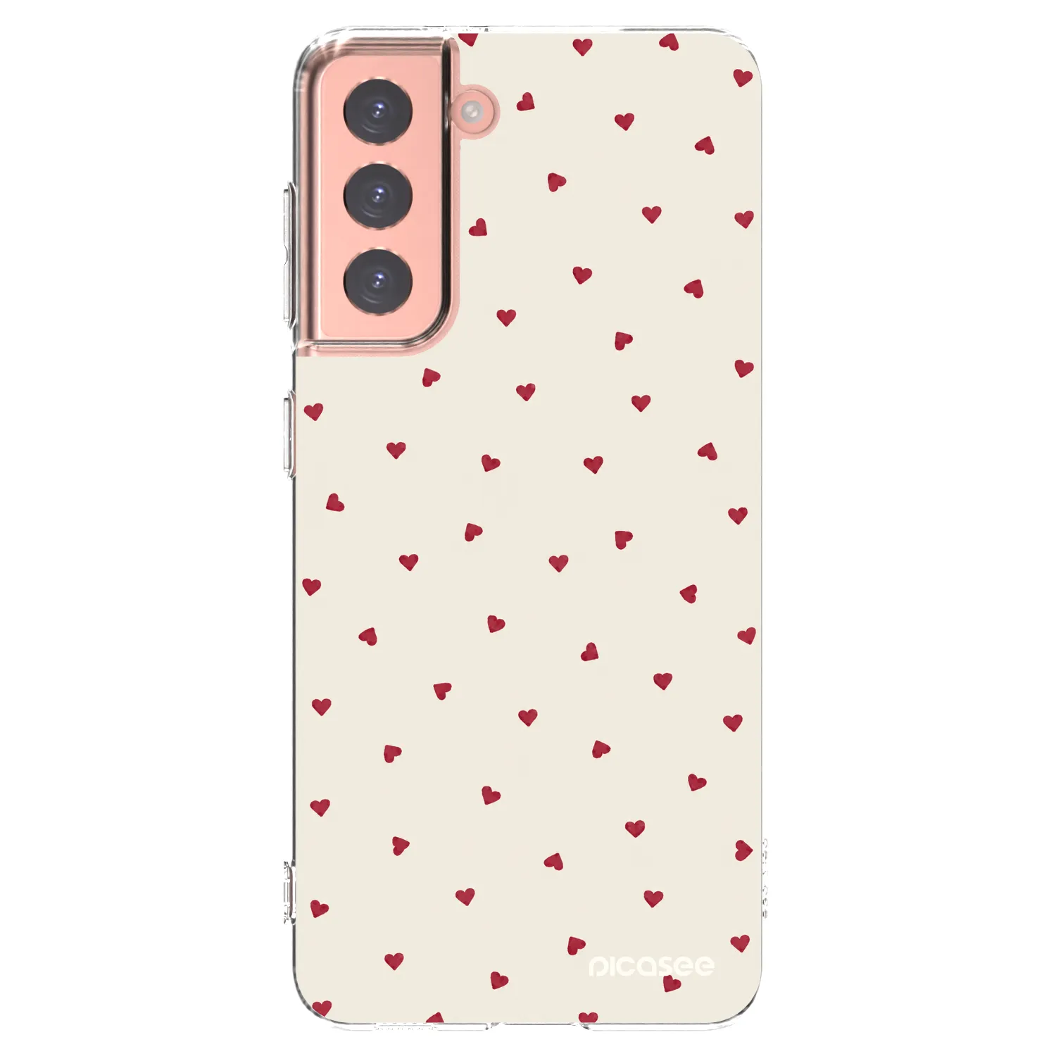 Picasee silikonski prozorni ovitek za Samsung Galaxy S21 5G G991B - Little Love