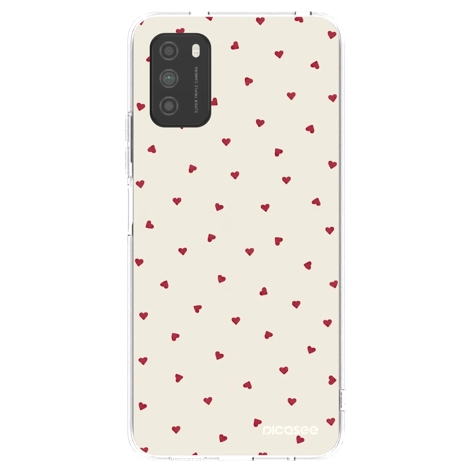 Picasee silikonski prozorni ovitek za Xiaomi Poco M3 - Little Love