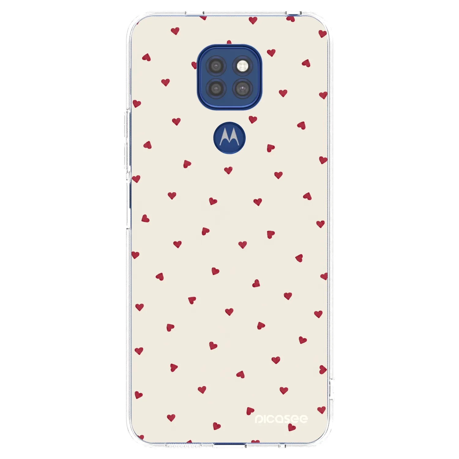 Picasee silikonski prozorni ovitek za Motorola Moto G9 Play - Little Love