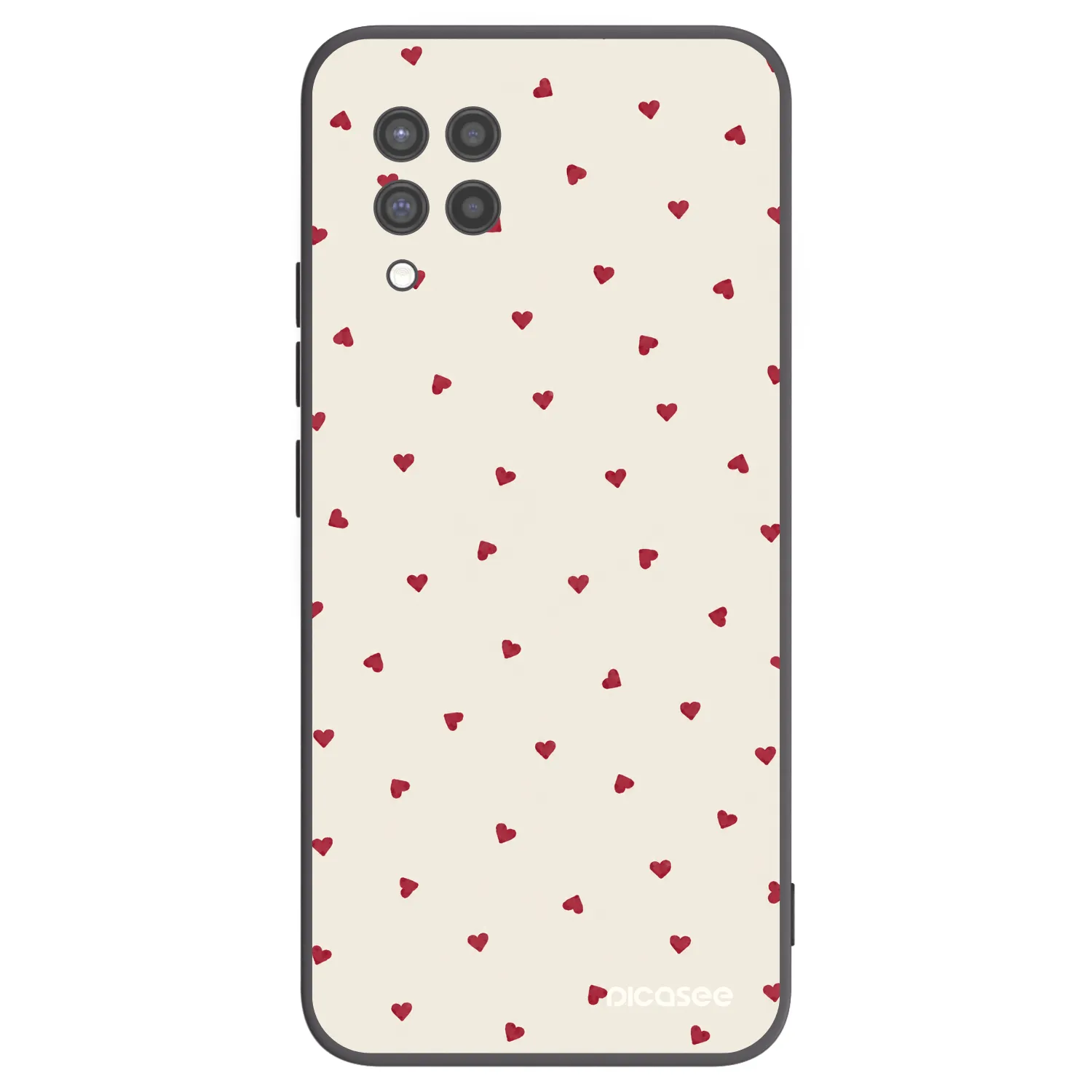 Picasee silikonski črni ovitek za Samsung Galaxy A42 A426B - Little Love