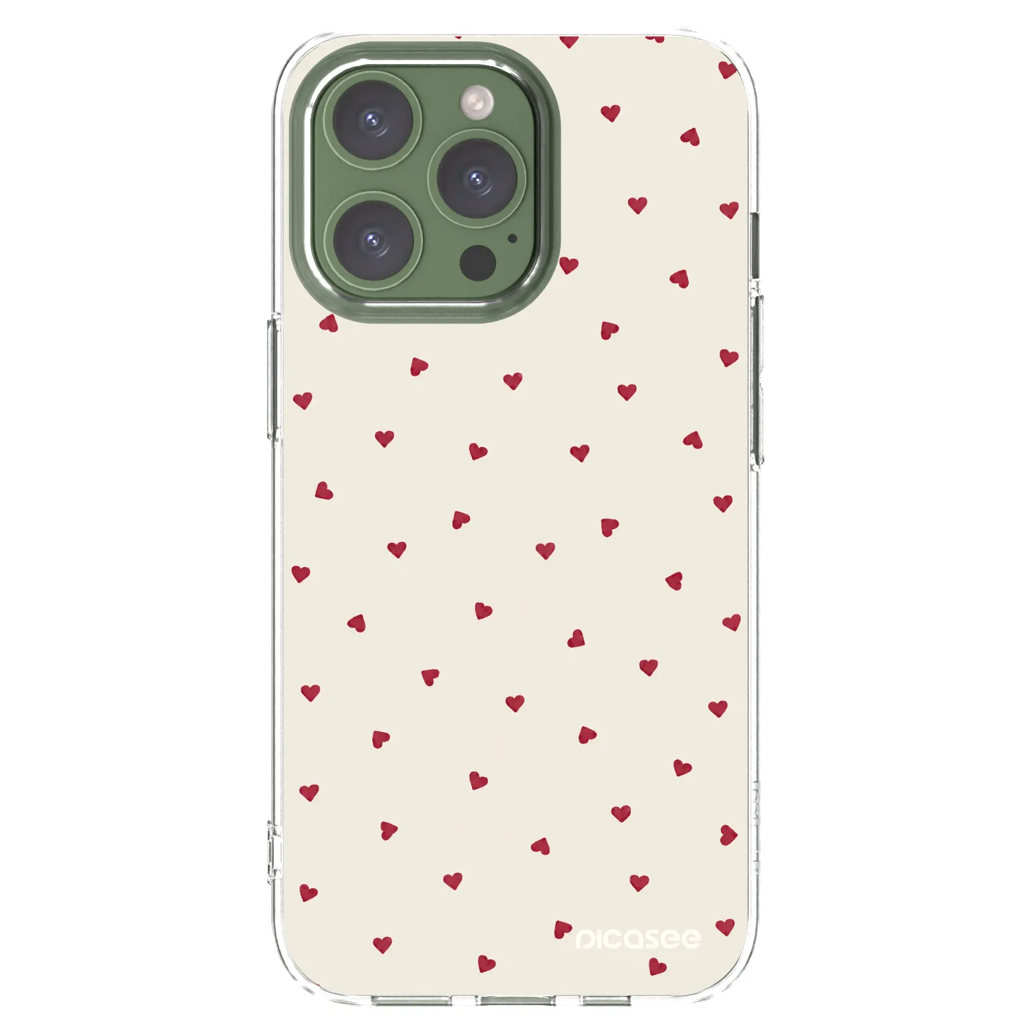 Picasee silikonski prozorni ovitek za Apple iPhone 13 Pro - Little Love