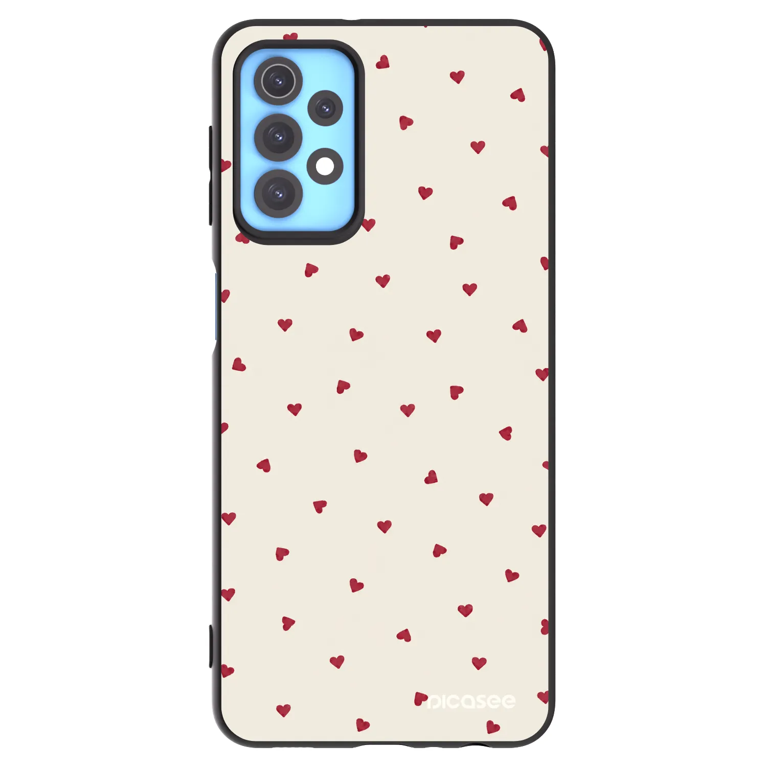 Picasee silikonski črni ovitek za Samsung Galaxy A32 4G SM-A325F - Little Love