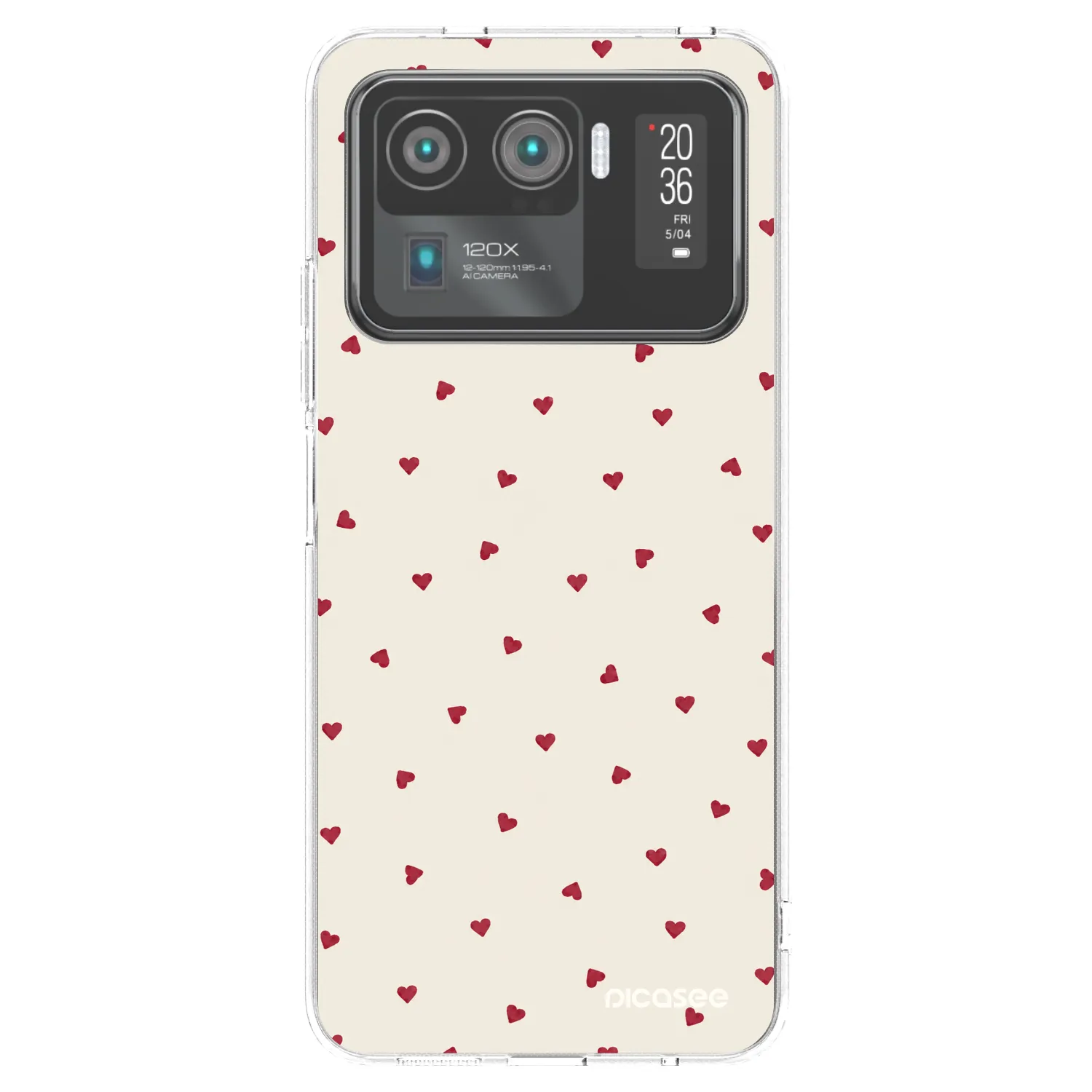 Picasee silikonski prozorni ovitek za Xiaomi Mi 11 Ultra - Little Love