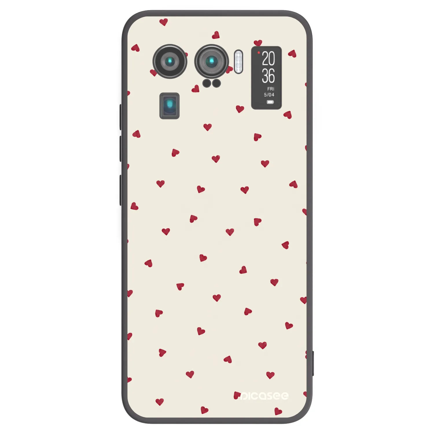 Picasee silikonski črni ovitek za Xiaomi Mi 11 Ultra - Little Love