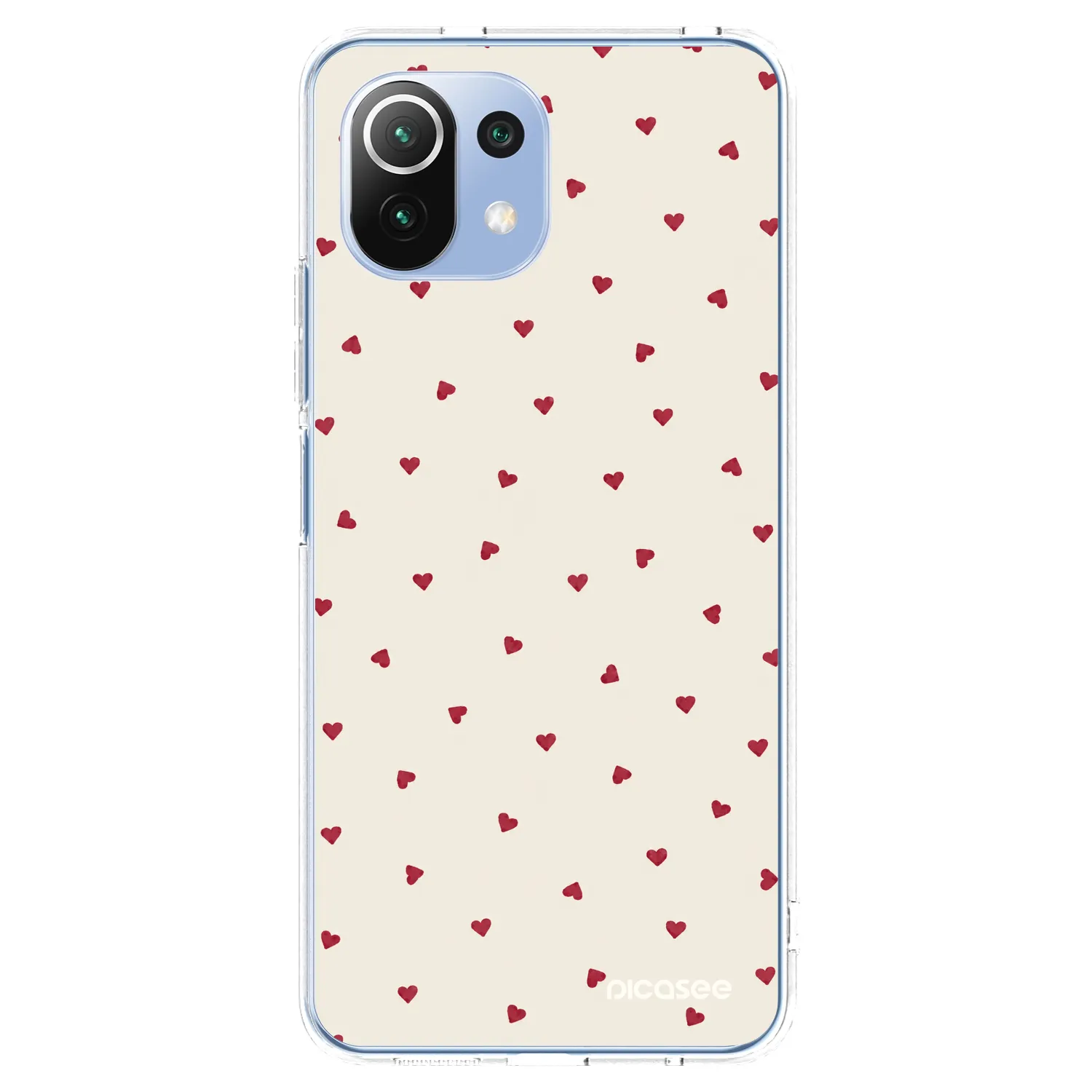 Picasee silikonski prozorni ovitek za Xiaomi 11 Lite 5G NE - Little Love