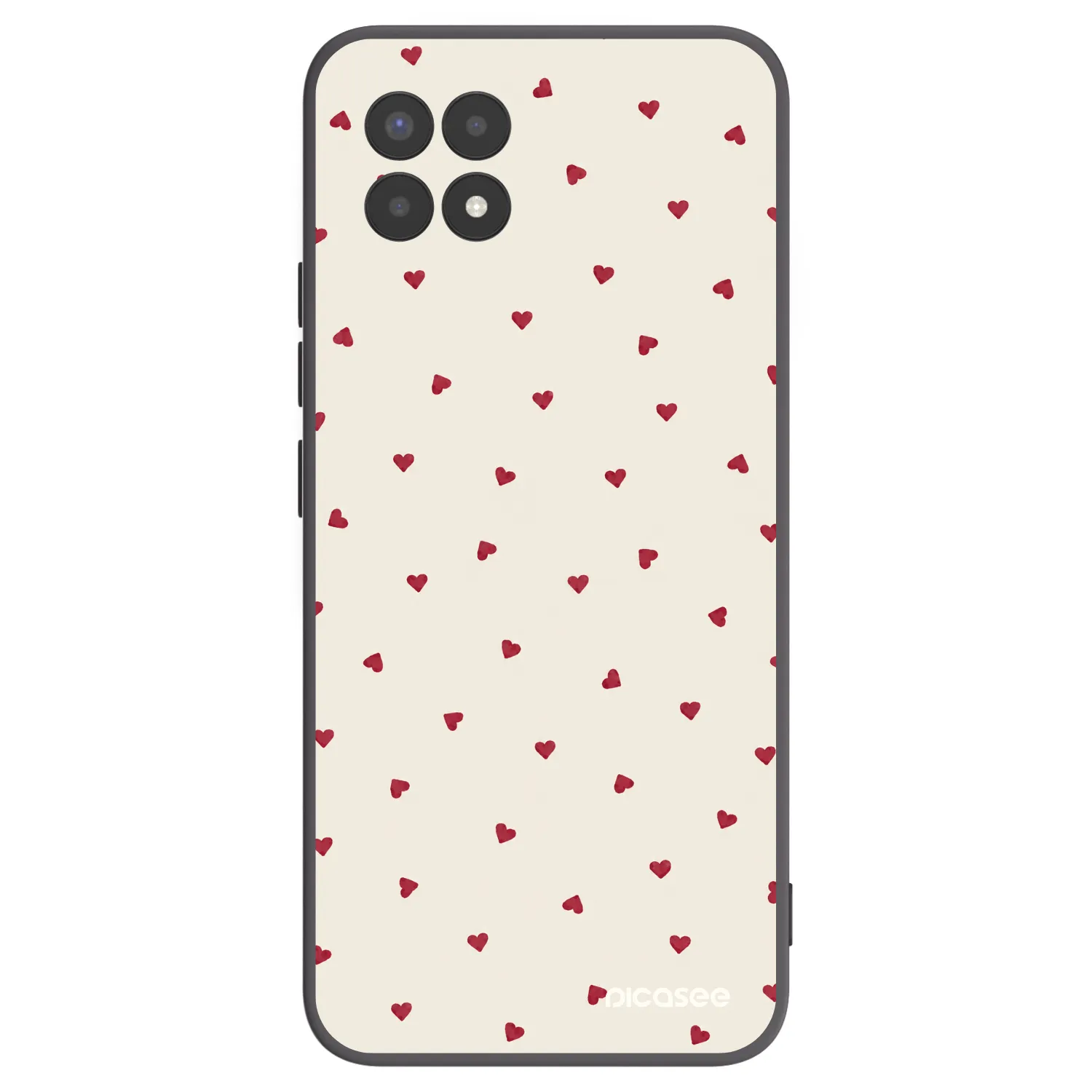 Picasee silikonski črni ovitek za Realme 8i - Little Love
