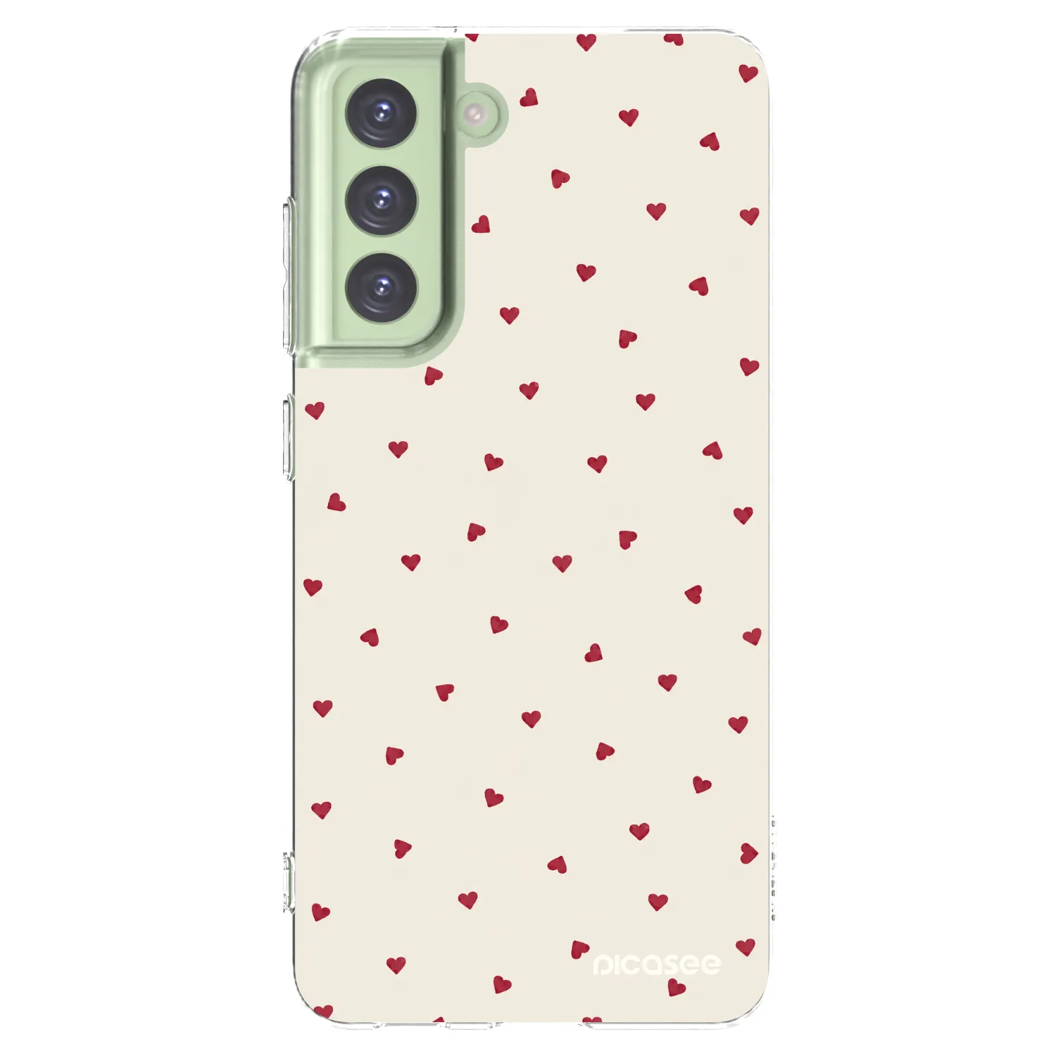 Picasee silikonski prozorni ovitek za Samsung Galaxy S21 FE 5G - Little Love