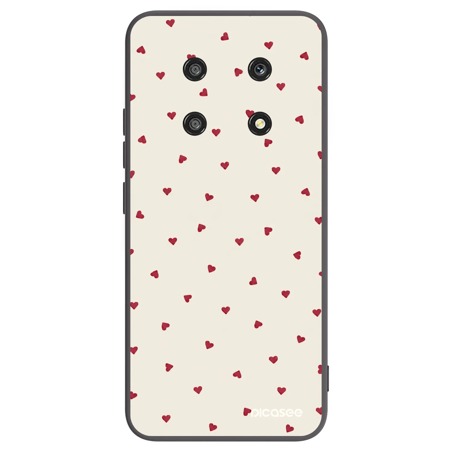 Picasee silikonski črni ovitek za Honor Magic4 Lite 5G - Little Love