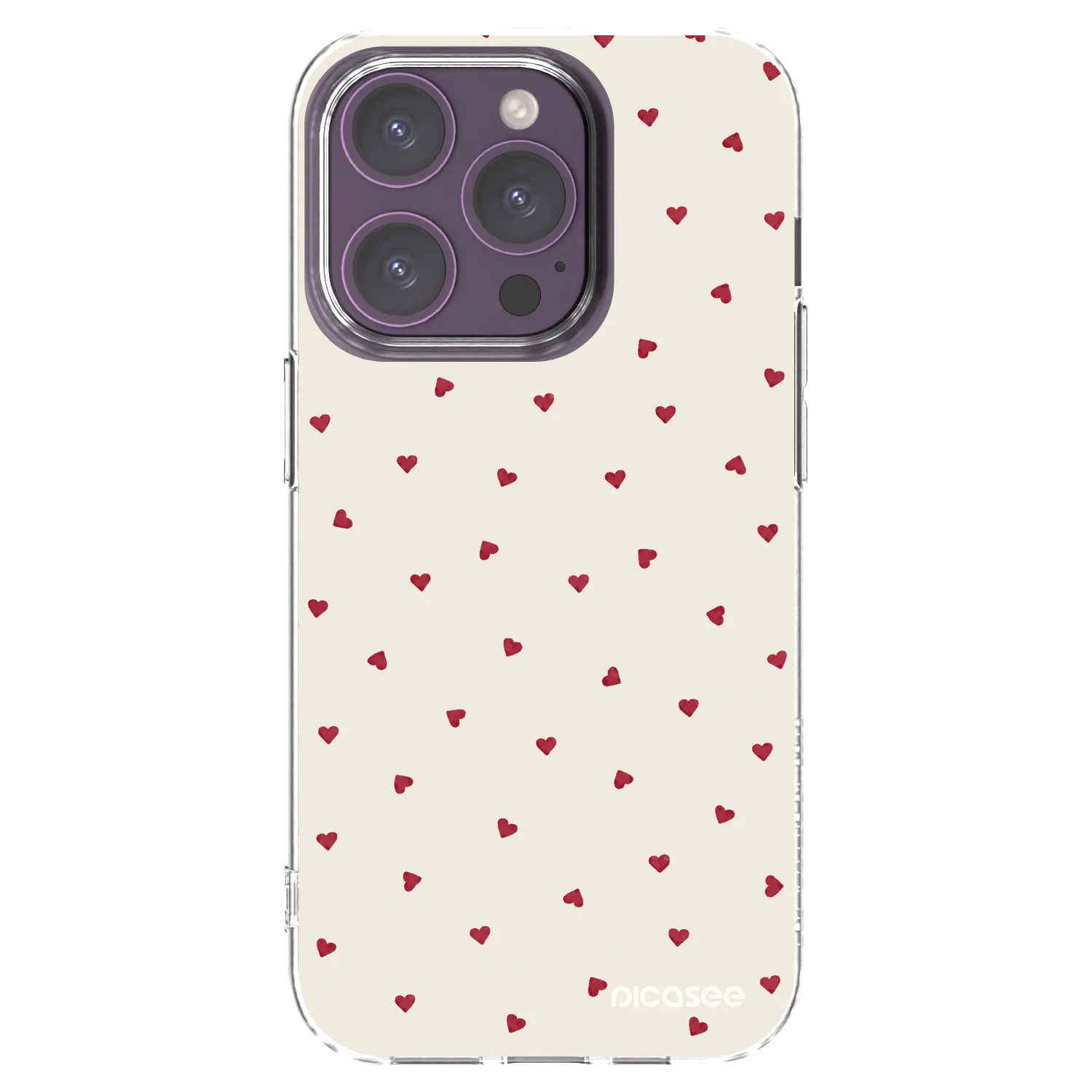 Picasee silikonski prozorni ovitek za Apple iPhone 14 Pro - Little Love