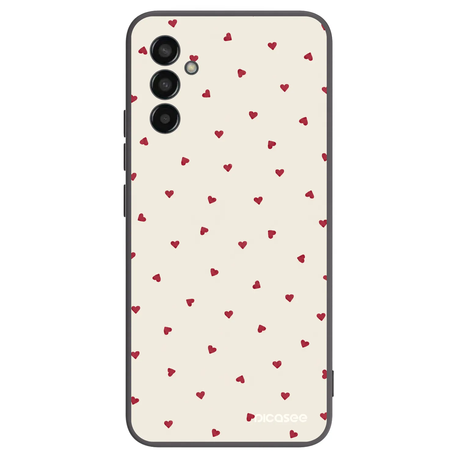 Picasee silikonski črni ovitek za Samsung Galaxy M13 M135F - Little Love