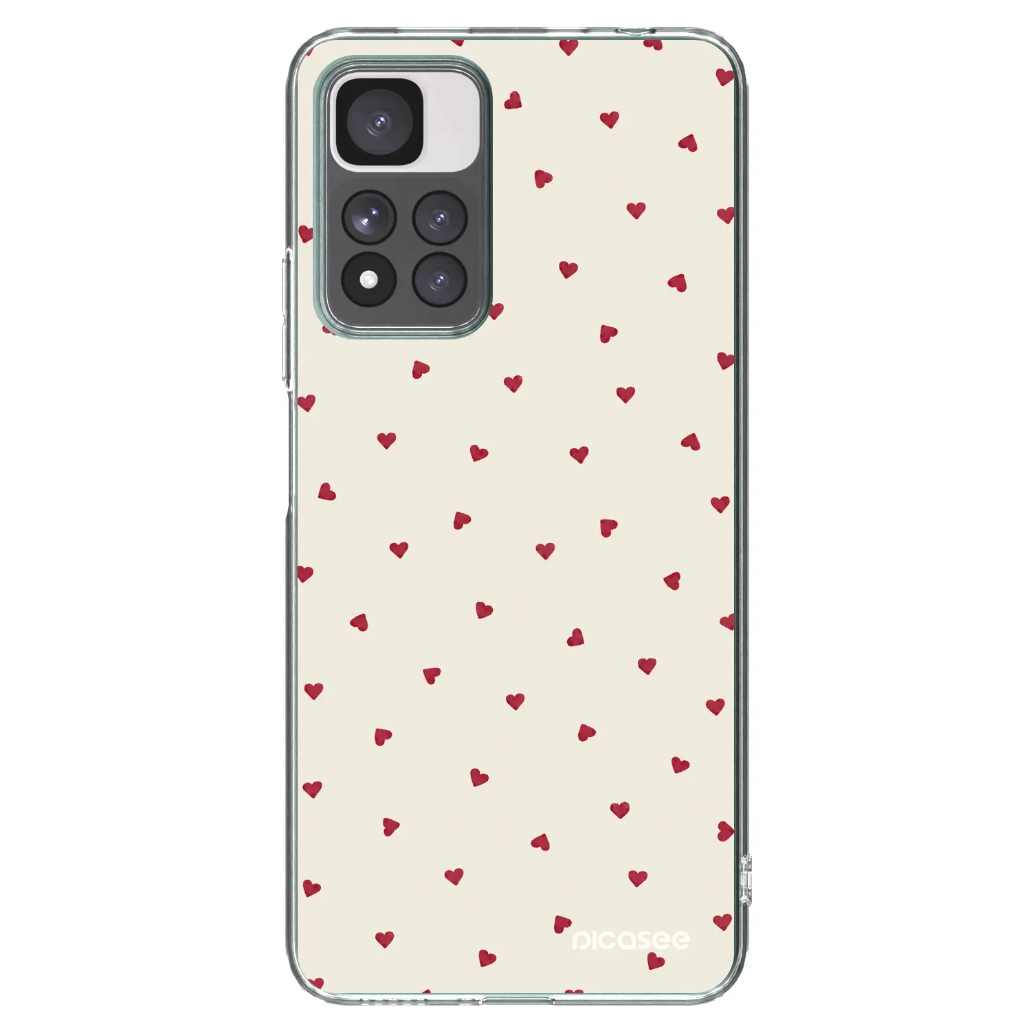 Picasee silikonski prozorni ovitek za Xiaomi Redmi Note 11 Pro+ 5G - Little Love